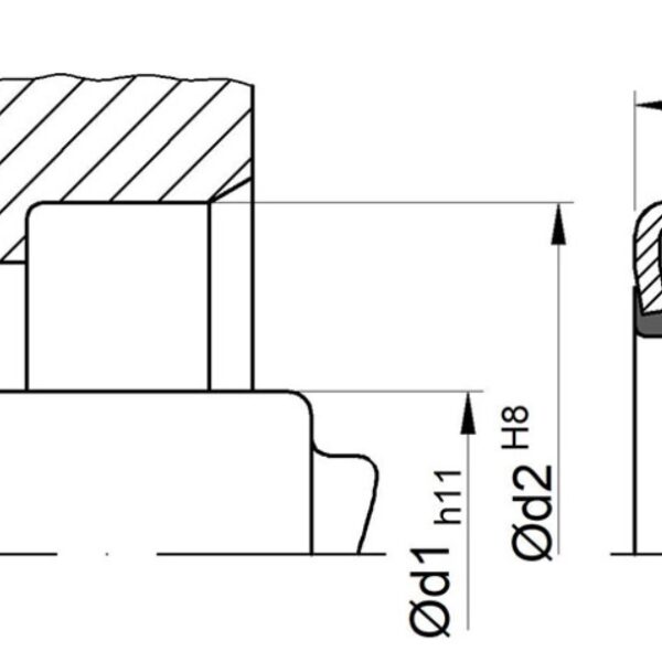 τσιμούχες άξονα - oil seals VB