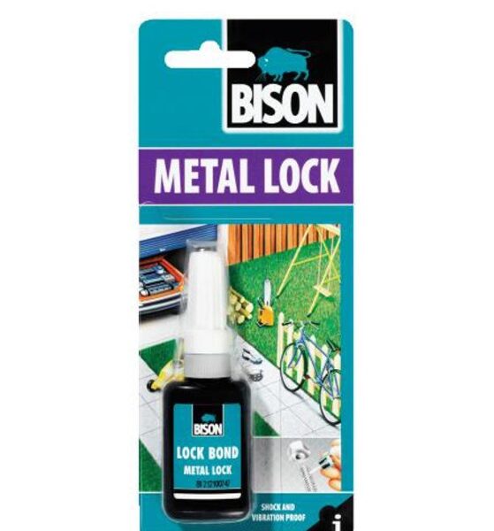 Ασφαλιστικό σπειρωμάτων metal lock 10ml Bison