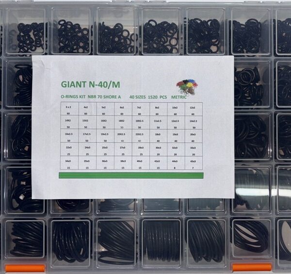 Κασετίνα με o-ring-nbr-70-box 1520pcs μετρικό