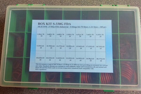 BOX-KIT Silicone 70Shore A S-330G FDA
